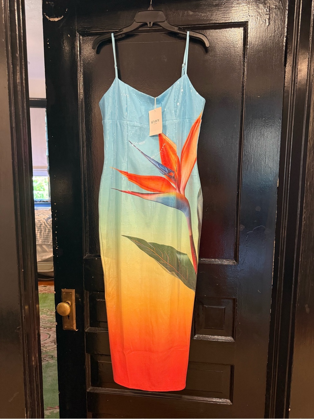 Runaway the label Kyra midi dress size medium